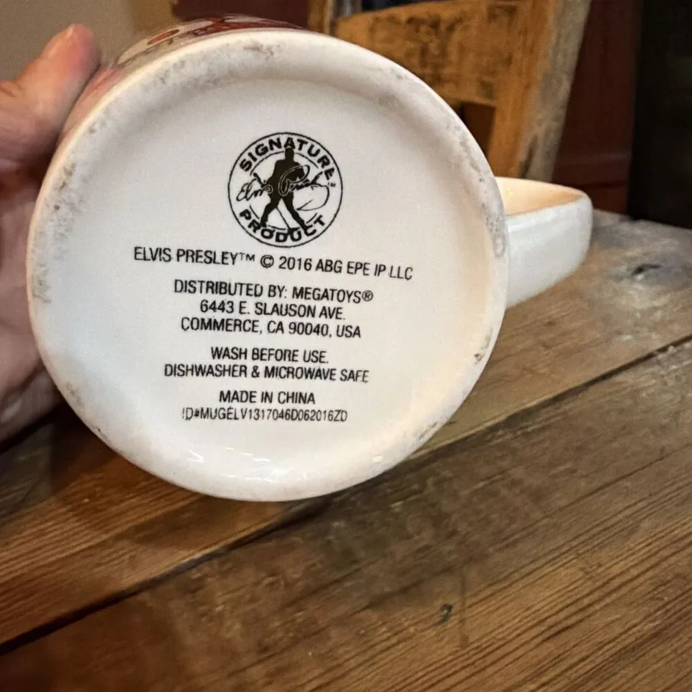 Elvis Presley '68 Comeback Special coffee mug